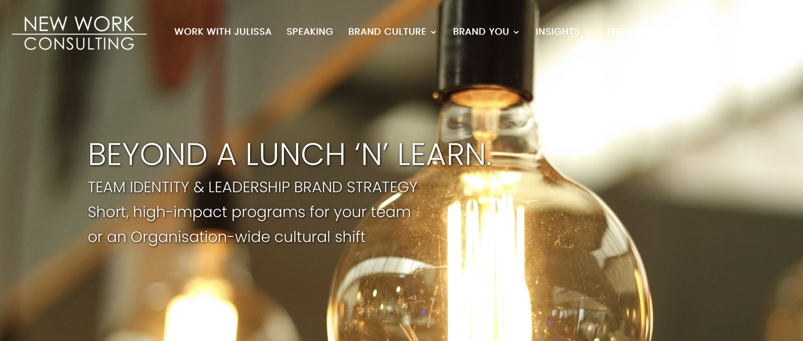 Team & Leadership Brand Program Banner Team and Leadership Branding by NWC