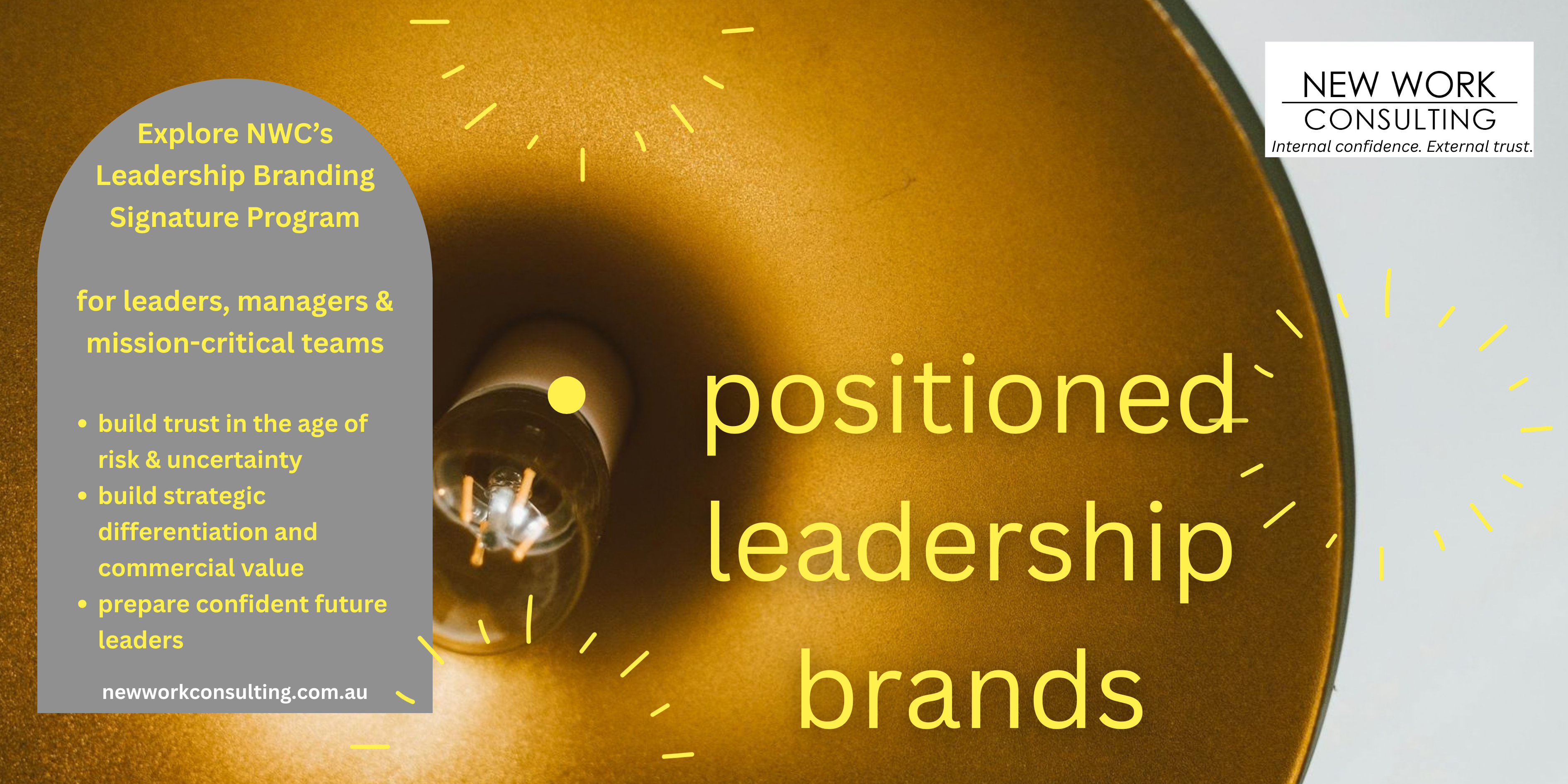 Program Banner LB Signature Program NWC's Leadership Branding Program