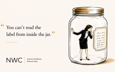 You can’t read the label from inside the jar: Why leaders want personal brand development